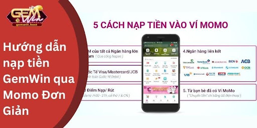 Hướng dẫn nạp tiền GemWin qua Momo